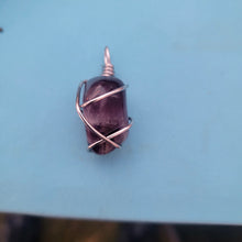 Load image into Gallery viewer, Wire Wrapped Crystal Necklace
