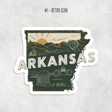 Load image into Gallery viewer, Arkansas Stickers
