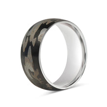 Load image into Gallery viewer, Stainless Steel Camouflage Blank Ring
