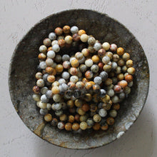 Load image into Gallery viewer, Crazy Lace Agate Bracelet 8mm or 6mm - Crystals &amp; Stones
