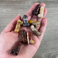 Load image into Gallery viewer, Crystal Phallic Figurine – Small Carved Gemstone Statue
