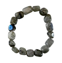 Load image into Gallery viewer, Labradorite Tumbled Bracelet
