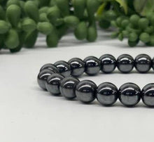 Load image into Gallery viewer, Hematite Bracelet Stretchable 8mm Beads

