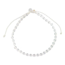 Load image into Gallery viewer, AK Frosted Glass Bead/White Cord-12
