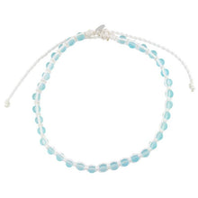 Load image into Gallery viewer, AK Frosted Glass Bead/White Cord-12
