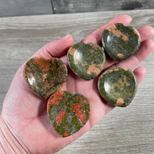 Load image into Gallery viewer, Heart Shaped Worry Stones – Bulk Crystal Pocket Stones
