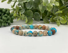 Load image into Gallery viewer, Imperial Jasper  Stretchable Bracelet 8mm
