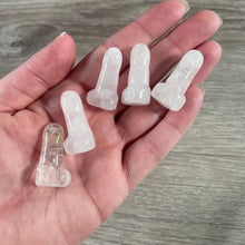 Load image into Gallery viewer, Crystal Phallic Figurine – Small Carved Gemstone Statue
