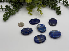 Load image into Gallery viewer, Lapis Lazuli Worry Stone (1 piece)
