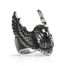 Load image into Gallery viewer, Stainless Steel Flying Eagle Ring
