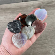 Load image into Gallery viewer, Heart Shaped Worry Stones – Bulk Crystal Pocket Stones
