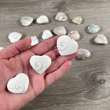 Load image into Gallery viewer, Shiva Eye Shell Heart – Metaphysical Decor &amp; Gift Item
