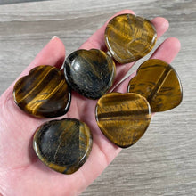 Load image into Gallery viewer, Heart Shaped Worry Stones – Bulk Crystal Pocket Stones
